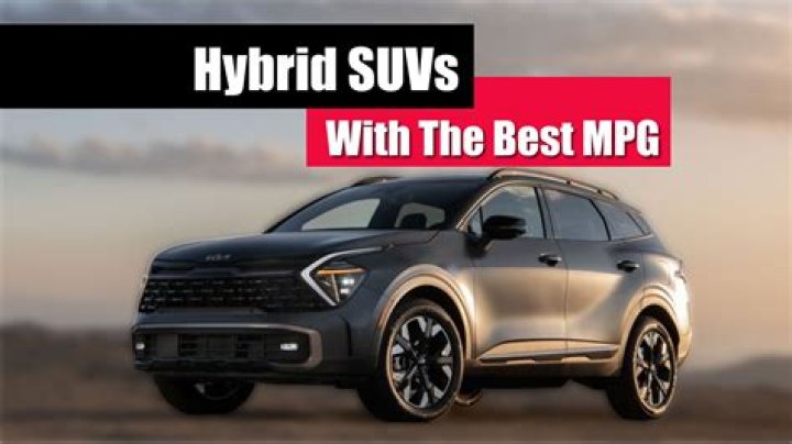 Best mpg hybrid - How To Discuss