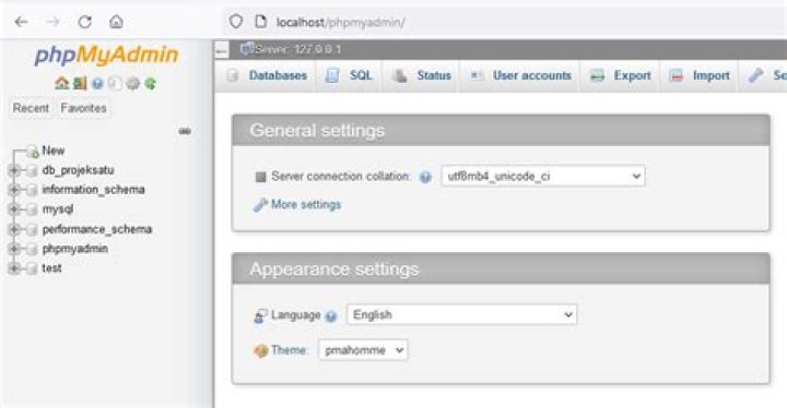 Localhost phpmyadmin - How To Discuss