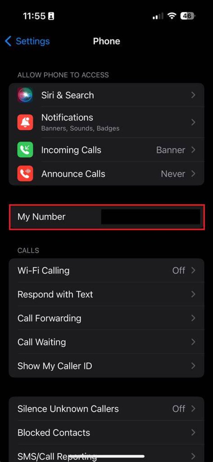 What is my phone number